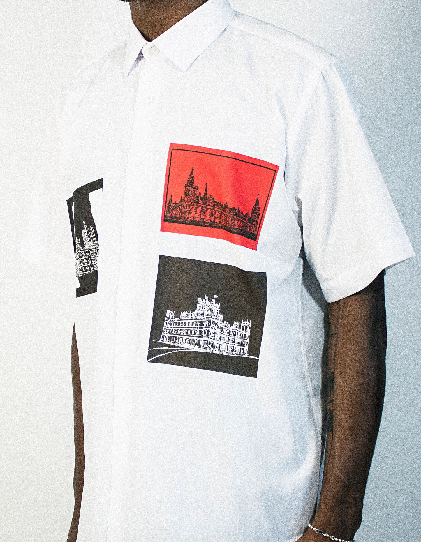 EMPIRE Collection Castles Button Up Shirt