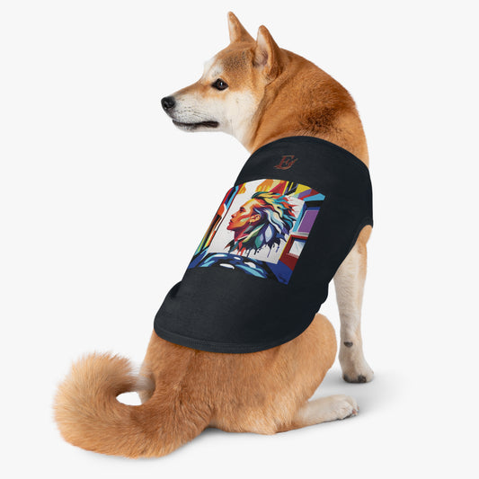 EMPIRE COLLECTION POP ART DOG PULLOVER (BLACK)