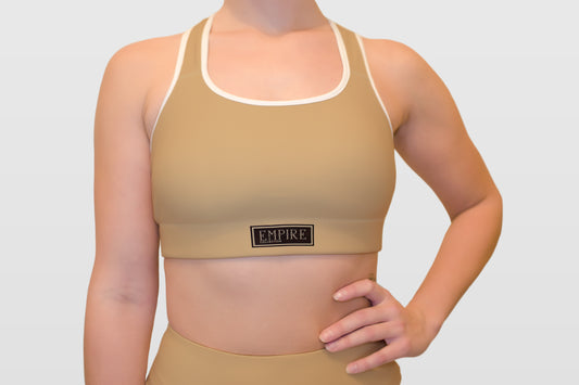 EMPIRE COLLECTION SPORTS BRA NUDE